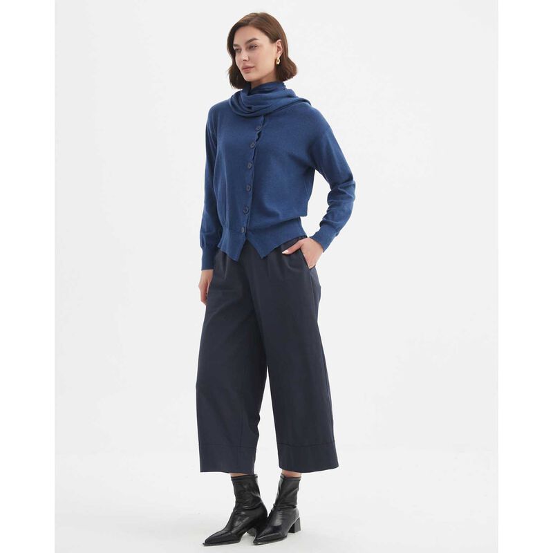TIRELLI Wrap Collar Cardigan image number 3